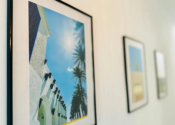 アパート Seaview In Nerja, Pool & Private Garden And Terras *