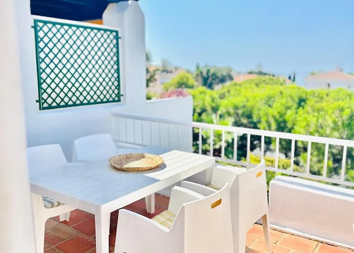 Seaview In Nerja, Pool & Private Garden And Terras * ネルハ