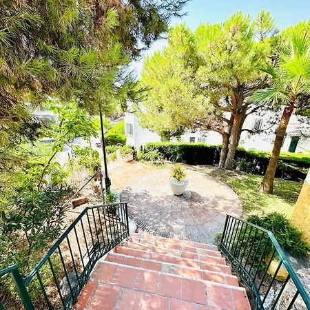 Seaview In Nerja, Pool & Private Garden And Terras