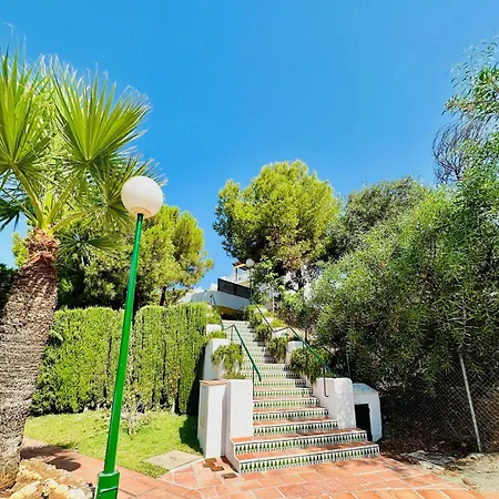 Seaview In Nerja, Pool & Private Garden And Terras